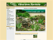 Tablet Screenshot of clearviewgardens.com